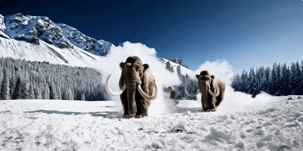 SVD - Mammoth Walking